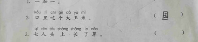 七人头上长了草打一个字,探寻汉字奥秘，一谜解千愁”